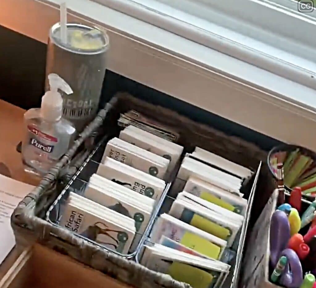 Achievement Card Organization Idea shared by Andrea Zimmerman | ComposeCreate.com